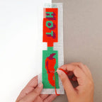 Kit Canevas - DIY - Porte-clés-Piment/Hot