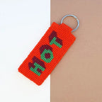 Kit Canevas - DIY - Porte-clés-Piment/Hot