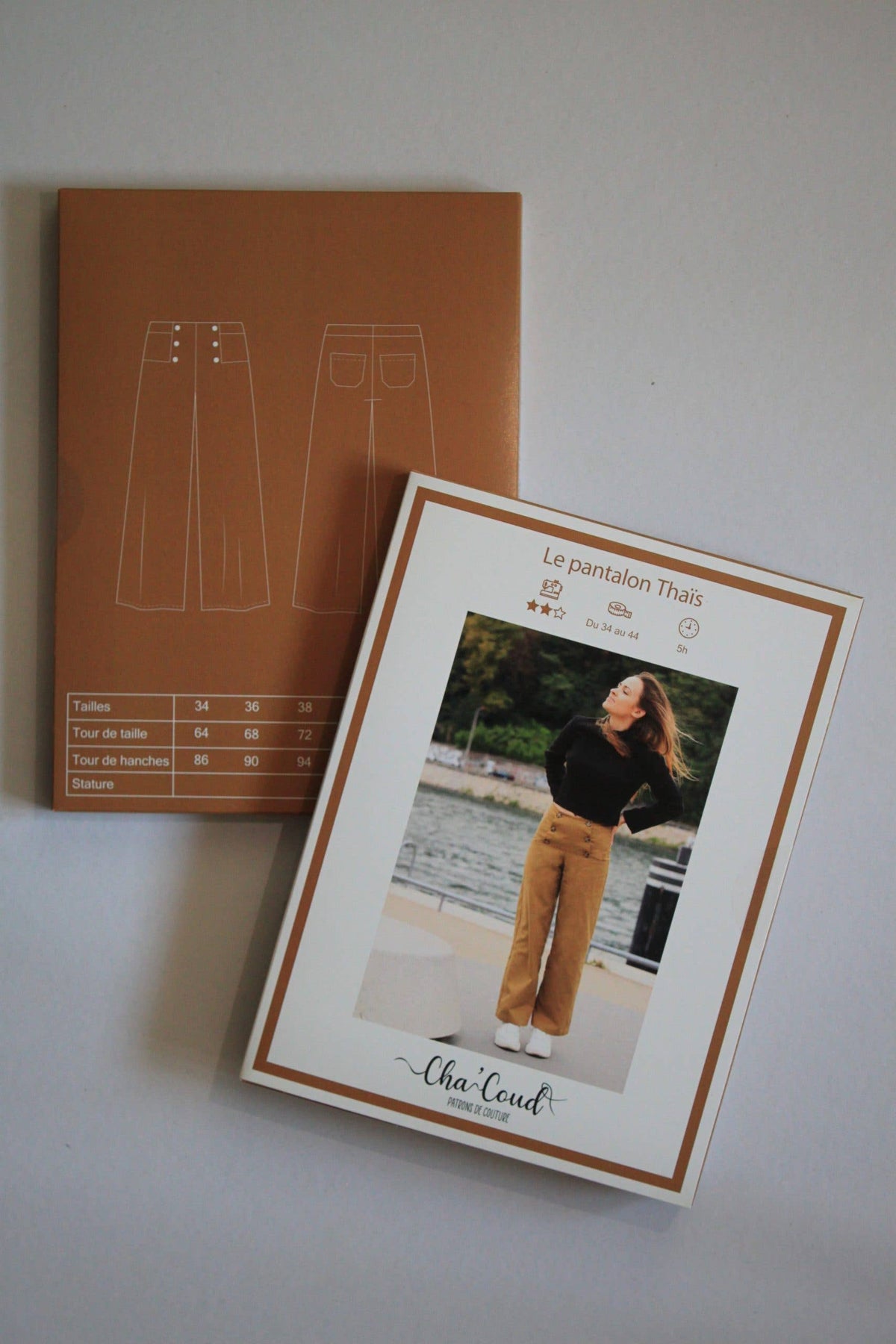 Patron de couture CHA'COUD - Le pantalon Thaïs
