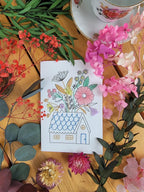 Cartes à broder - Maison Camomille
