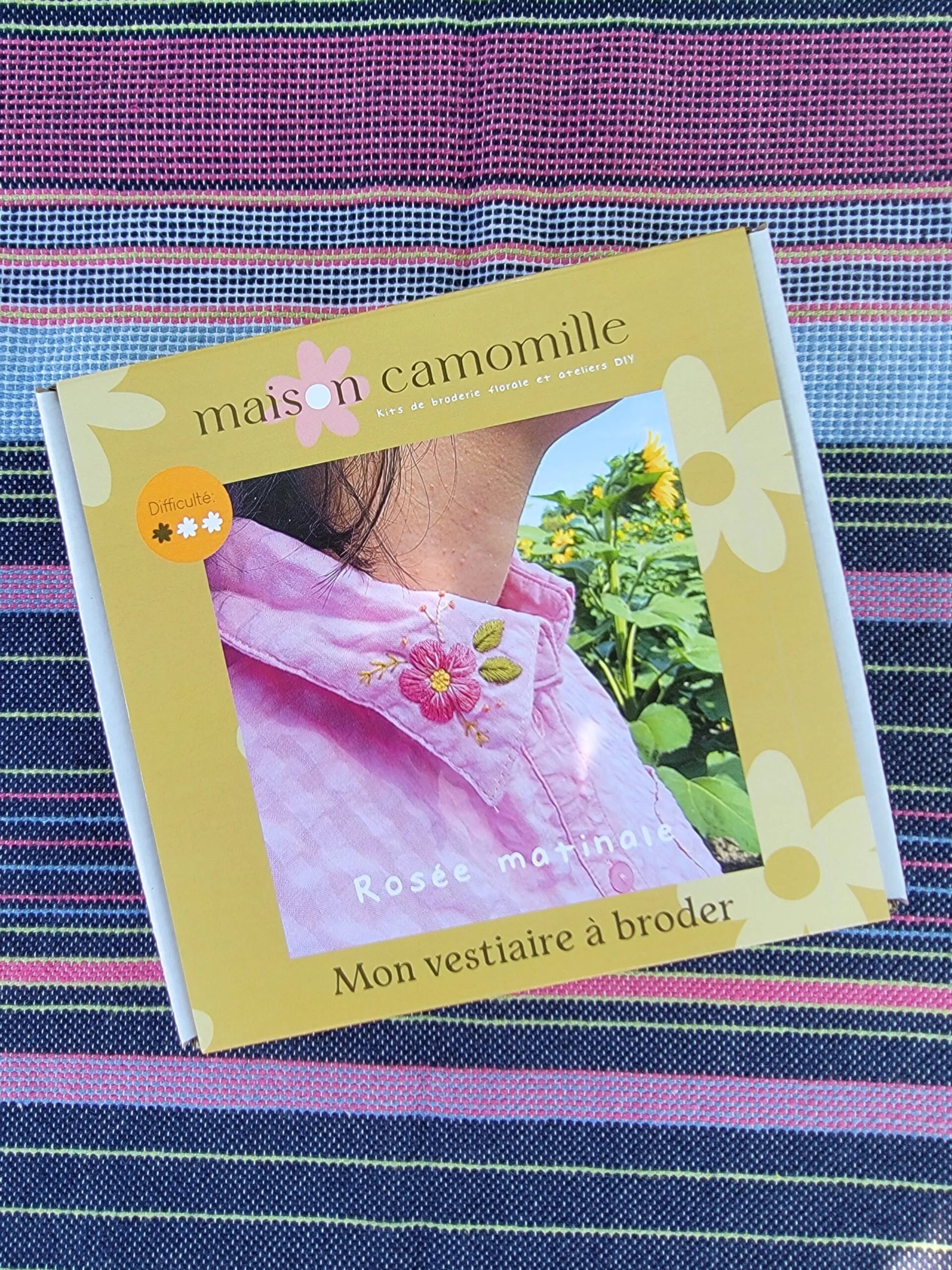 Kit vestiaire à broder - Rosée matinale - Maison Camomille