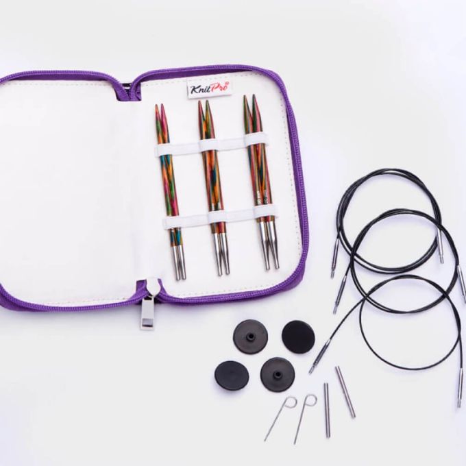 KnitPro Symfonie - Kit de démarrage aiguilles circulaires interchangeables