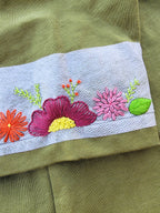 Kit vestiaire à broder - Au gré des fleurs - Maison Camomille