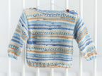Pull classique multicolore Baby Jacquard