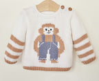 Pull layette (sans le dessin)
