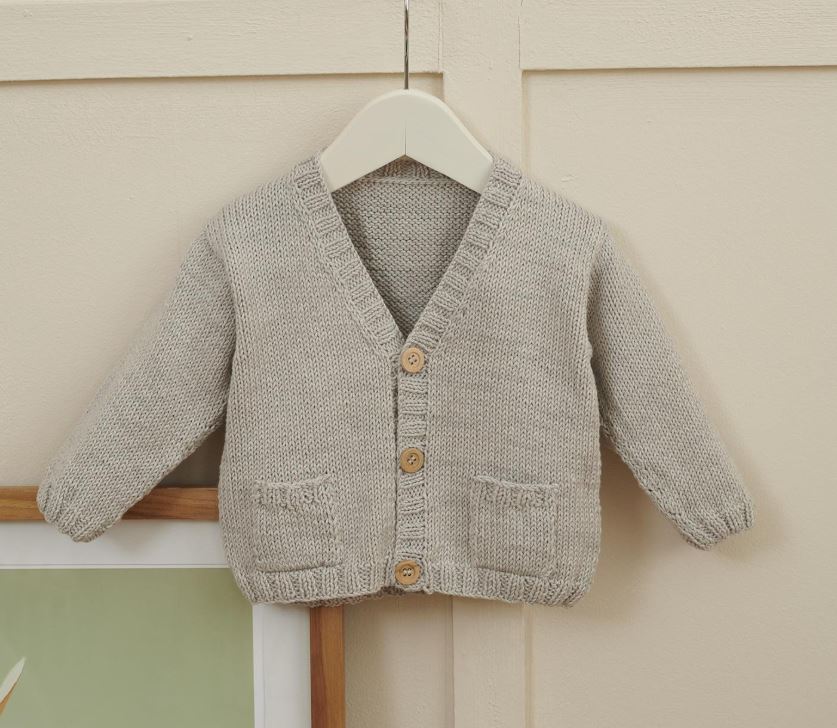 Gilet bébé facile à tricoter
