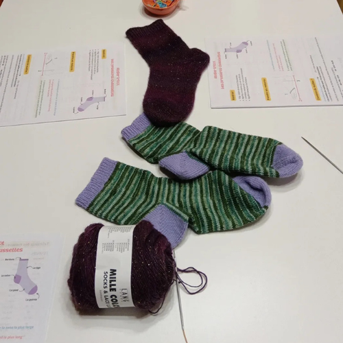 Atelier tricot - Mes premières chaussettes (en 2 sessions)