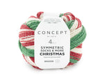 Symmetric Socks & More Christmas - KATIA
