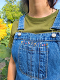 Kit vestiaire à broder - Fleurs sauvages - Maison Camomille