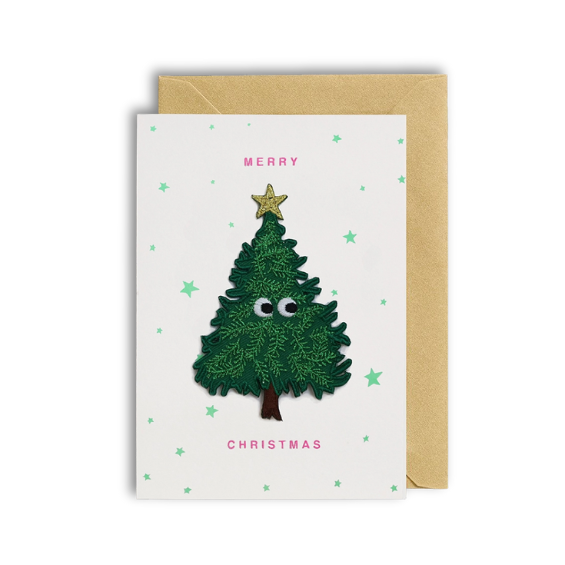 Carte avec patch thermocollant