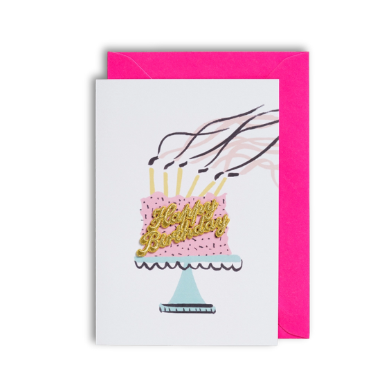 Carte avec patch thermocollant