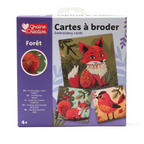 Kit cartes à broder enfants