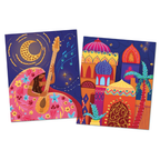 Kit cartes à broder enfants