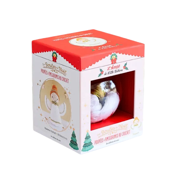 Kit boule de noël au crochet