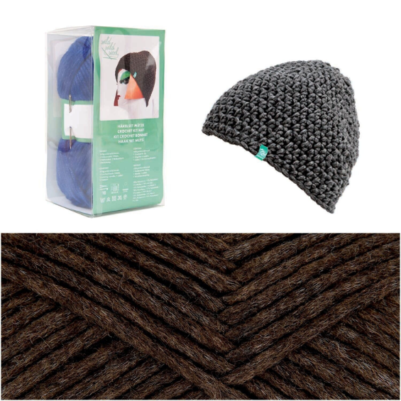 Kit crochet bonnet Wild Wild Wool - Rico