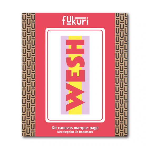 Kit canevas marque page
