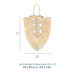 Kit macramé plume