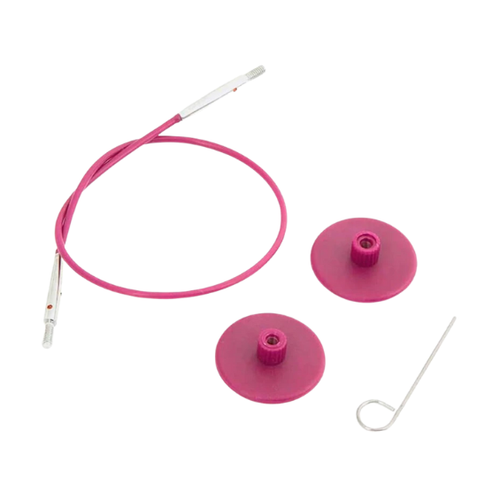 Câble Pivotant 360° violet - Tailles au choix - KnitPro