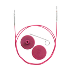 Câble Pivotant 360° violet - Tailles au choix - KnitPro