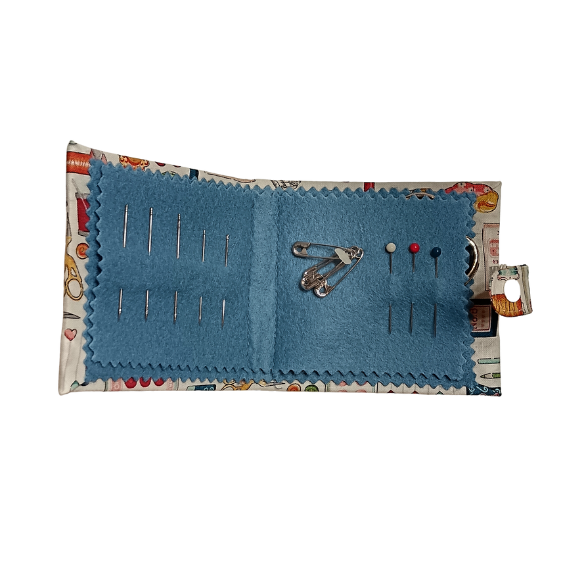 Kit accessoires de couture : aiguilles, épingles et ciseaux de couture