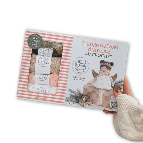 Coffret crochet AnnaB : L'ange de Noël