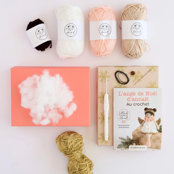 Coffret crochet AnnaB : L'ange de Noël