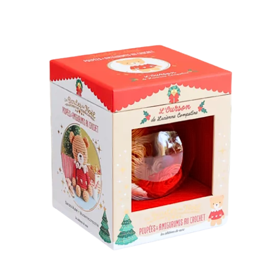 Kit boule de noël au crochet