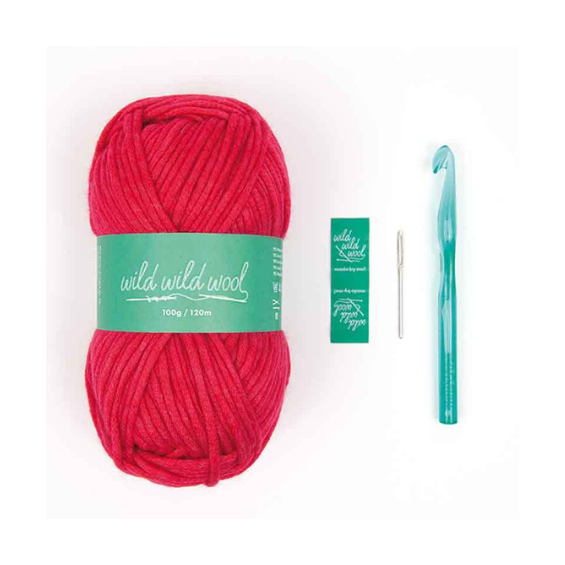 Kit crochet bonnet Wild Wild Wool - Rico