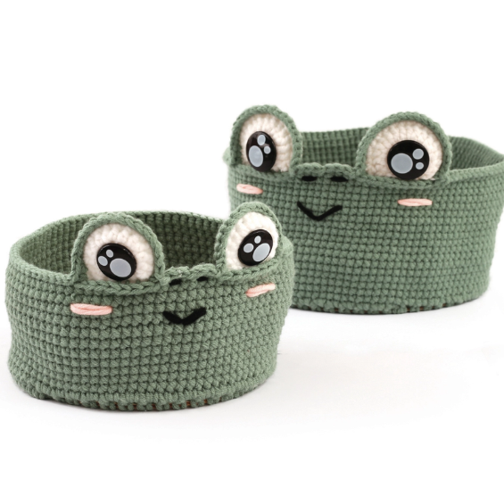 Kit 2 corbeilles au crochet - Graine Créative