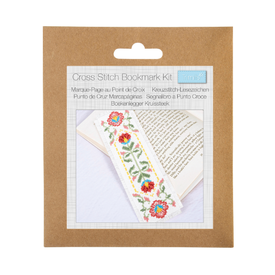 Kit marque page point de croix compté