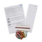 Marque page point de croix - fleurs