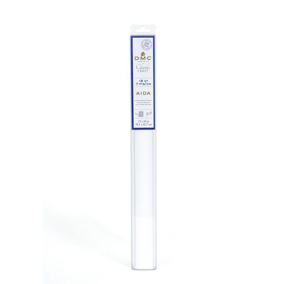 Toile Aïda DMC Blanche : 38 x 45cm