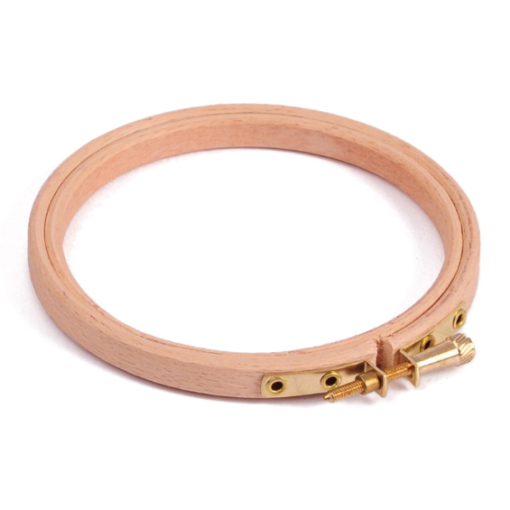 Tambour broderie : 10 cm : Bois de hêtre