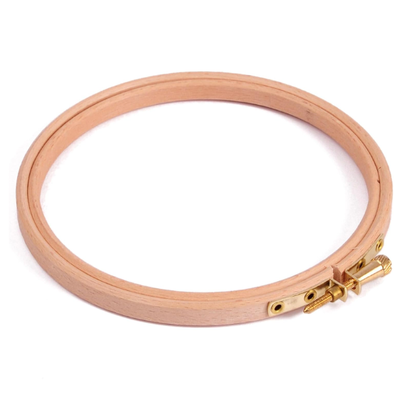 Tambour broderie : 12,5 cm : Bois de hêtre