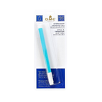 Feutre broderie bleu, encre soluble, DMC