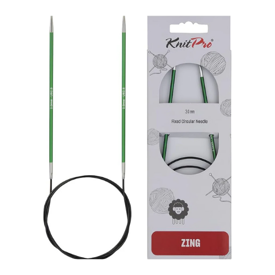 Aiguille à tricoter circulaire fixe 80 cm - Tailles au choix - KnitPro