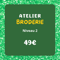 Atelier broderie niveau 2