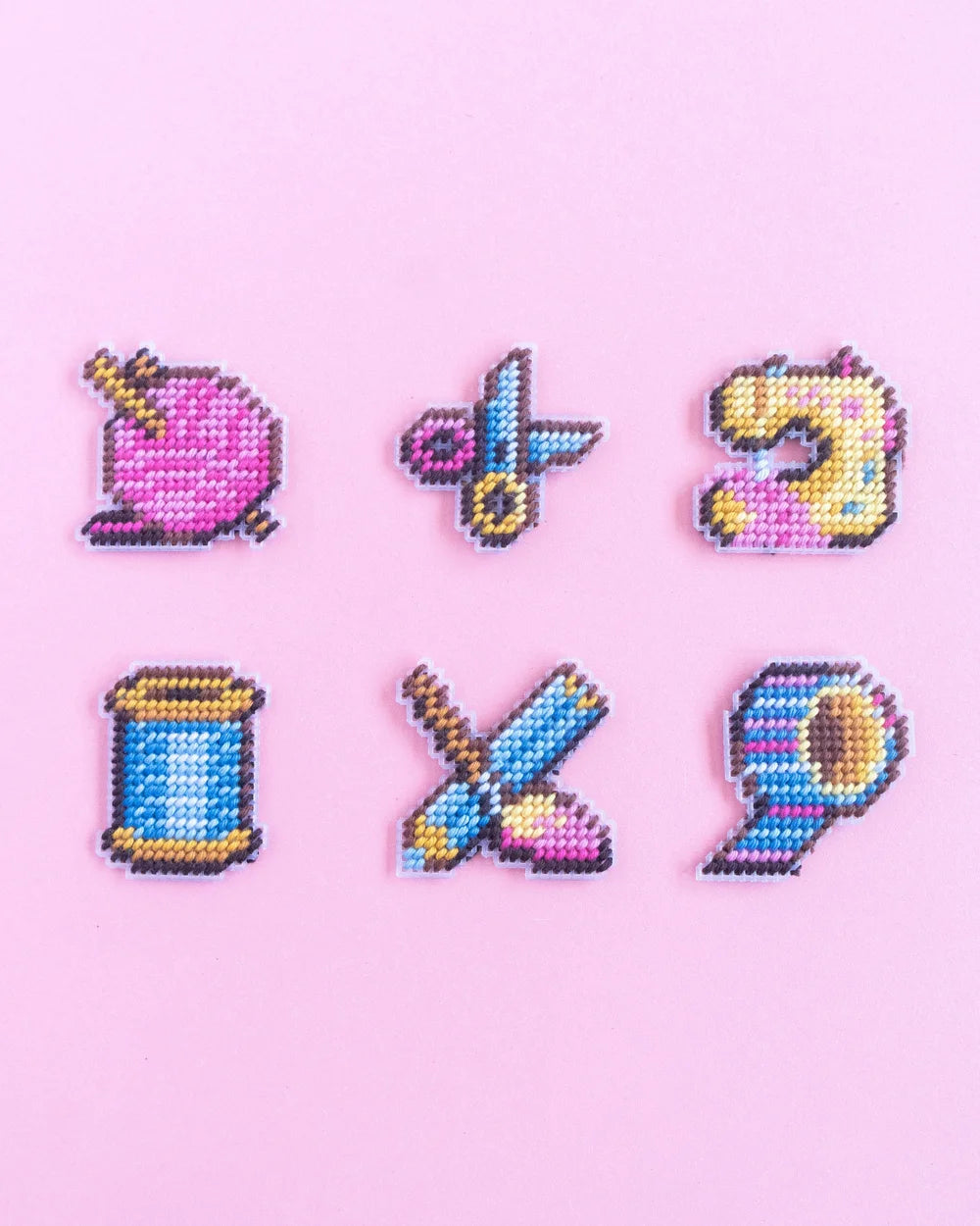 Magnet à broder - Crafties