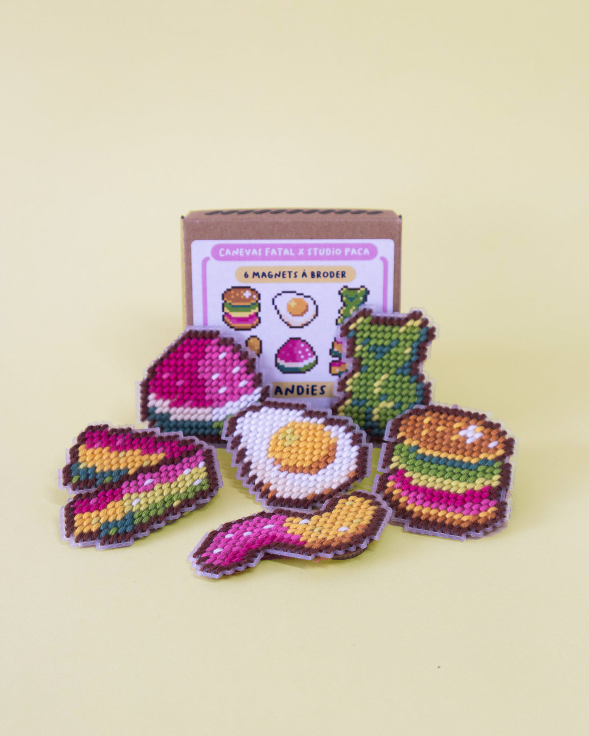 Magnet à broder - Candies