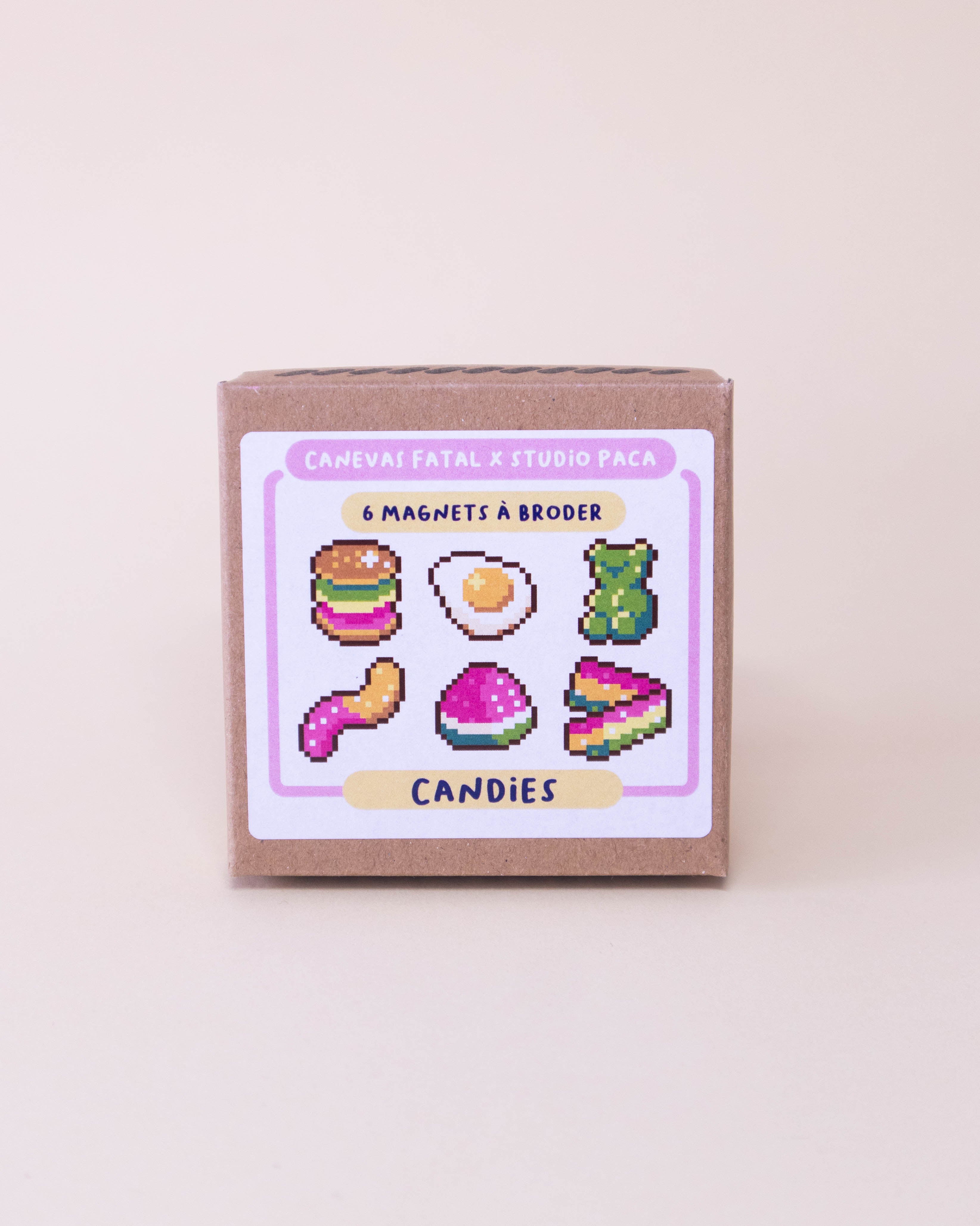 Magnet à broder - Candies