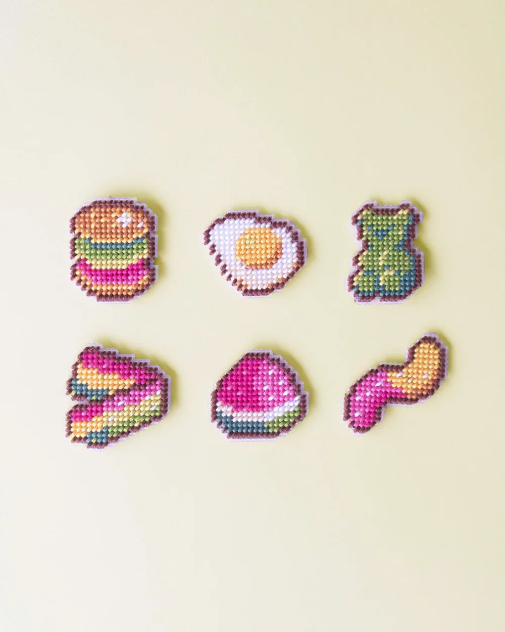 Magnet à broder - Candies