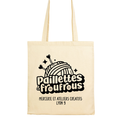 Totebag Paillettes et Froufrous