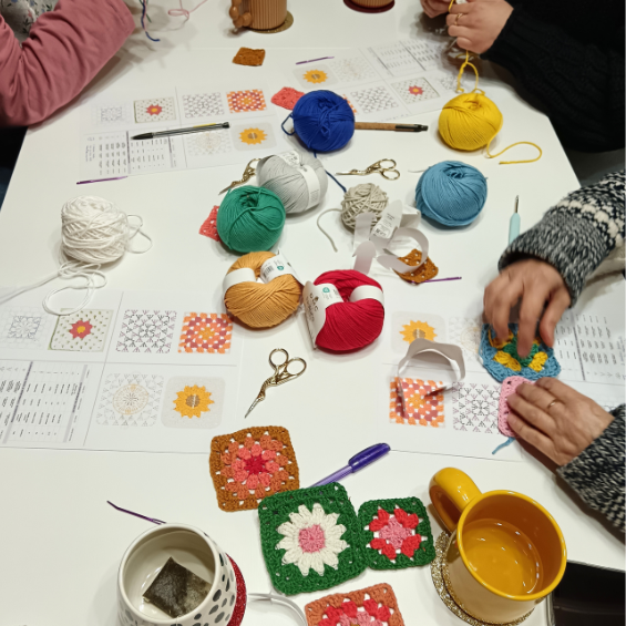 Atelier crochet NIVEAU 2 - Apprendre à faire un granny