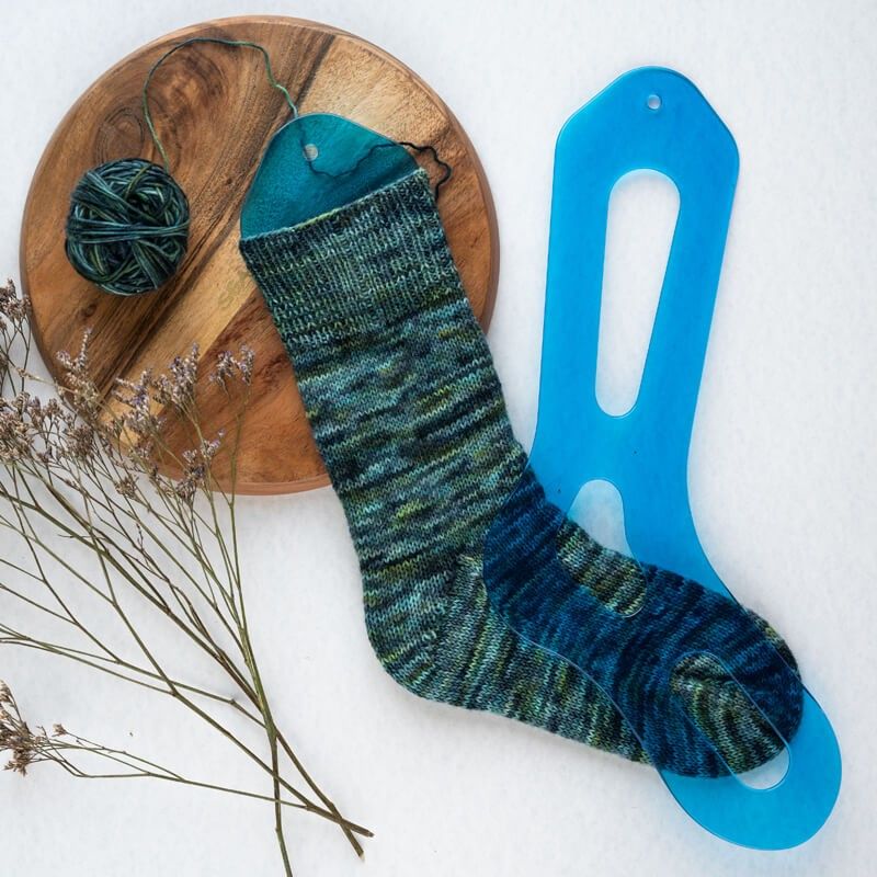 Bloqueur à chaussettes AQUA - KnitPro