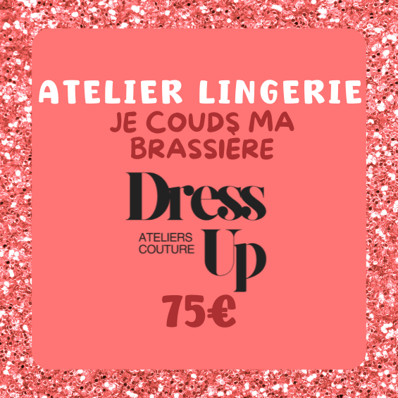 Je couds ma brassière - JEUDI 29 JANVIER