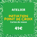 Initiation au point de Croix – Créez vos cartes de vœux