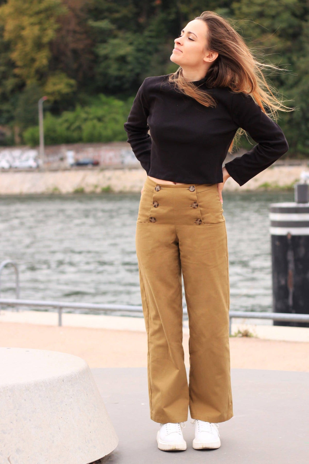 Patron de couture CHA'COUD - Le pantalon Thaïs