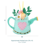 Kit couture décoration feutrine - Arrosoir