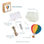 Kit couture décoration feutrine - Montgolfière