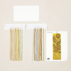 Kit marque page point de croix - Van Gogh Sunflowers